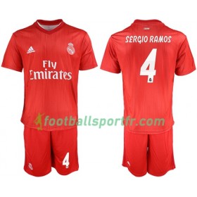 Tenue Real Madrid Sergio Ramos 4 Enfant Troisieme 2018-2019 Maillot de Foot